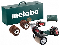 Аккумуляторная щеточная машина Metabo S 18 LTX 115 Set