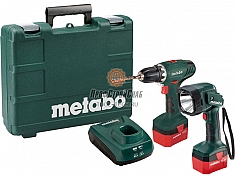 Аккумуляторный винтоверт Metabo BS 12 NICD Set