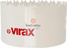 Коронка биметаллическая Virax Bi-Mеtal HSS 89 мм