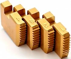 Плашки клуппа электрического резьбонарезного Hongli SQ30-2B 1/2"-2" NPT HSS TiN